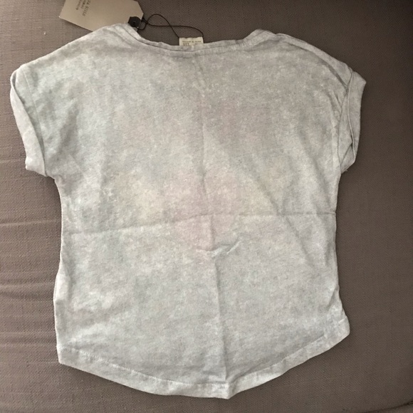 NWT Girls Zara Tshirt Size 5 - Picture 2 of 2